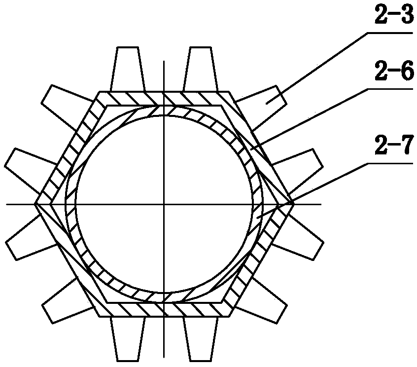 Multi-frequency ultrasonic cavitation aqueous two-phase closed cycle continuous extraction device