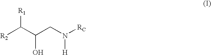 Substituted hydroxyethylamine aspartyl protease inhibitors