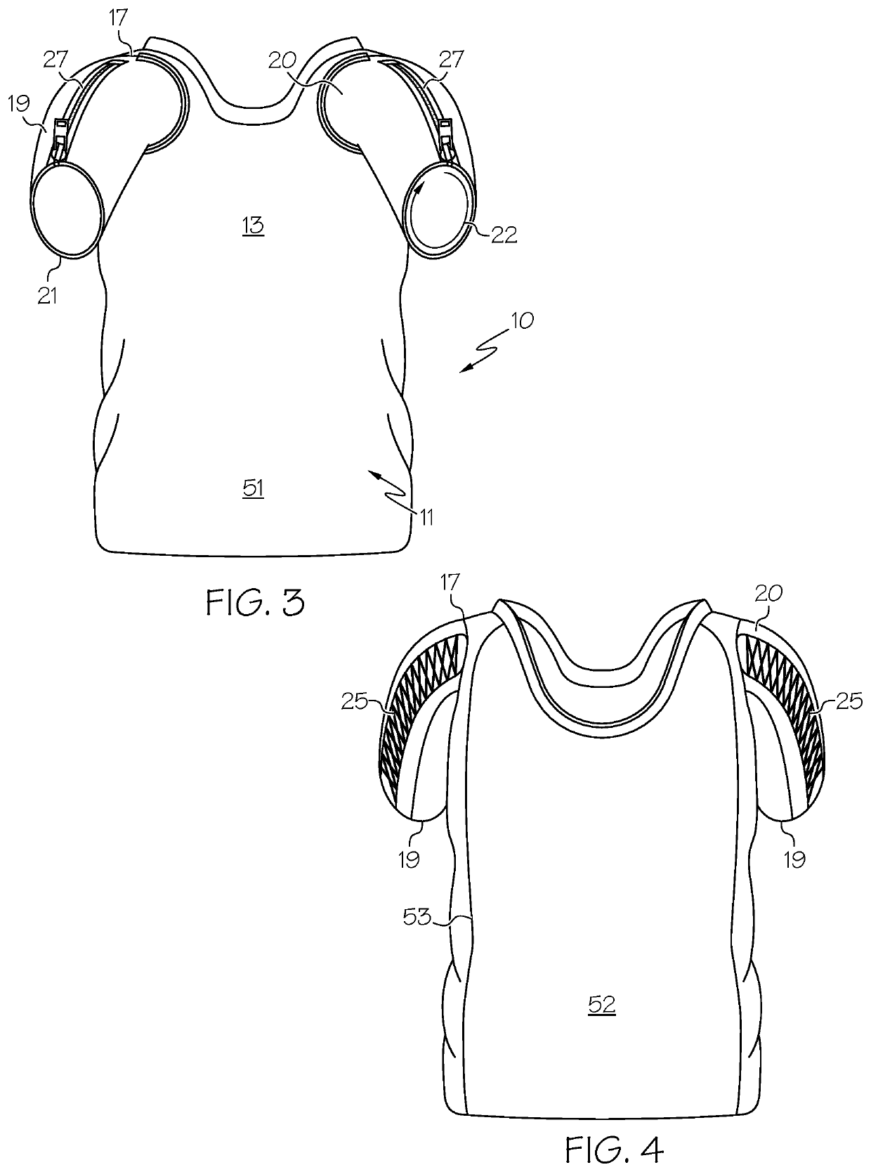 Adjustable sleeve support shirt