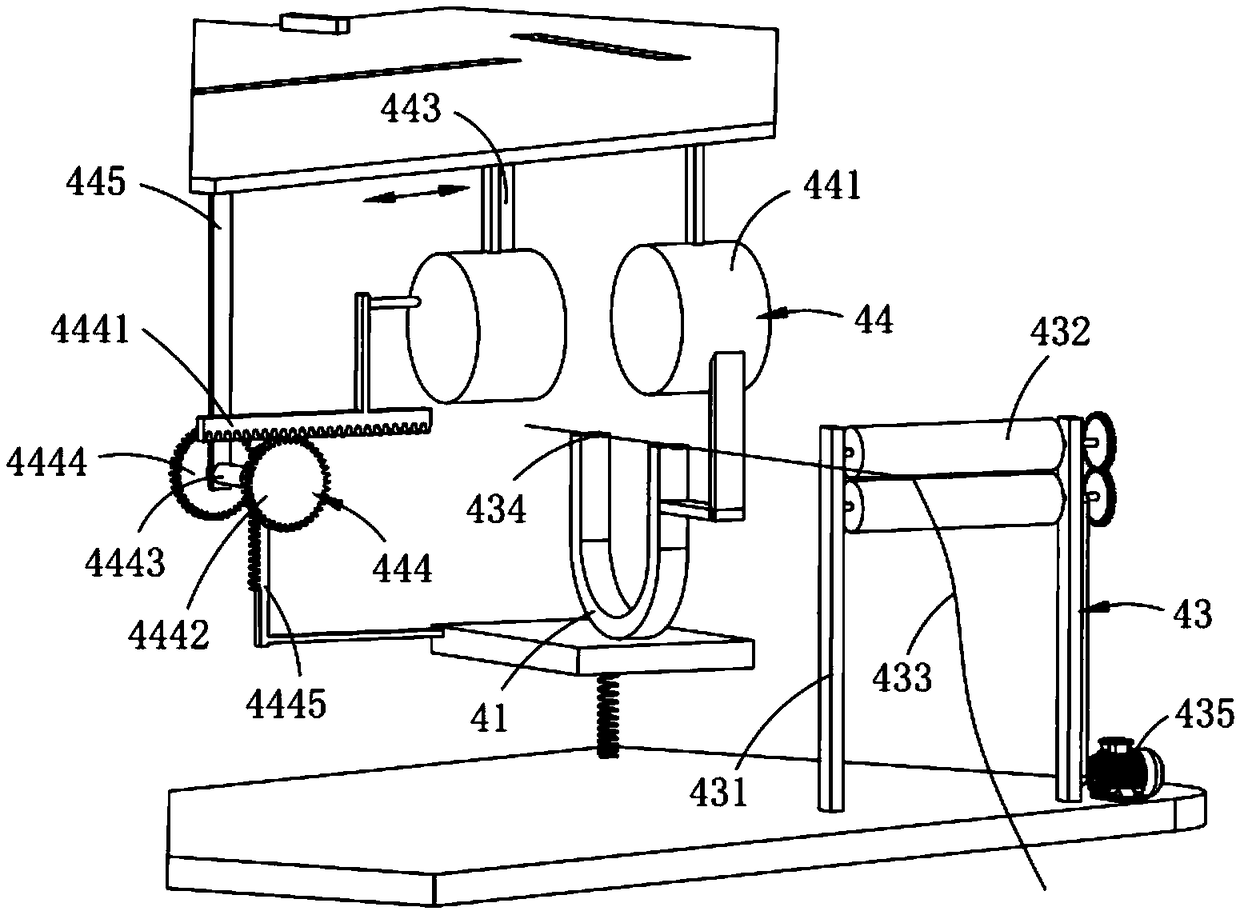 Short fiber post-treatment equipment