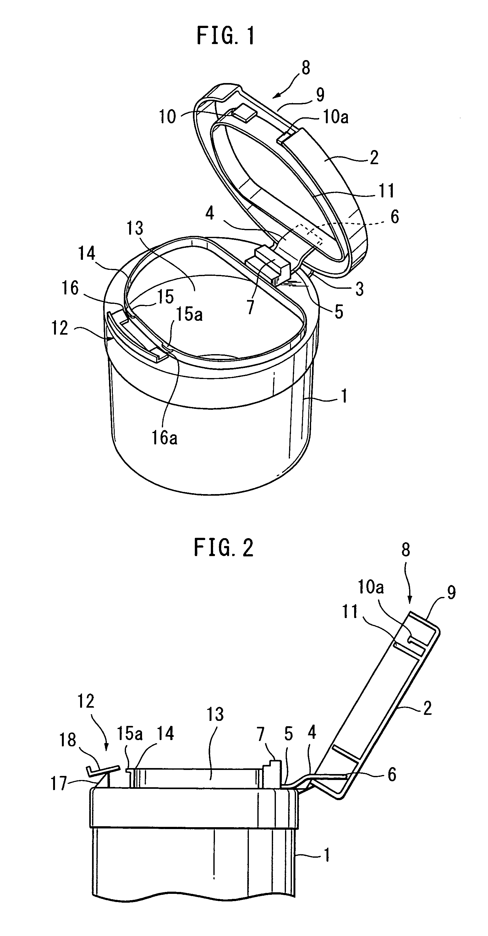 Self-opening cap mechanism