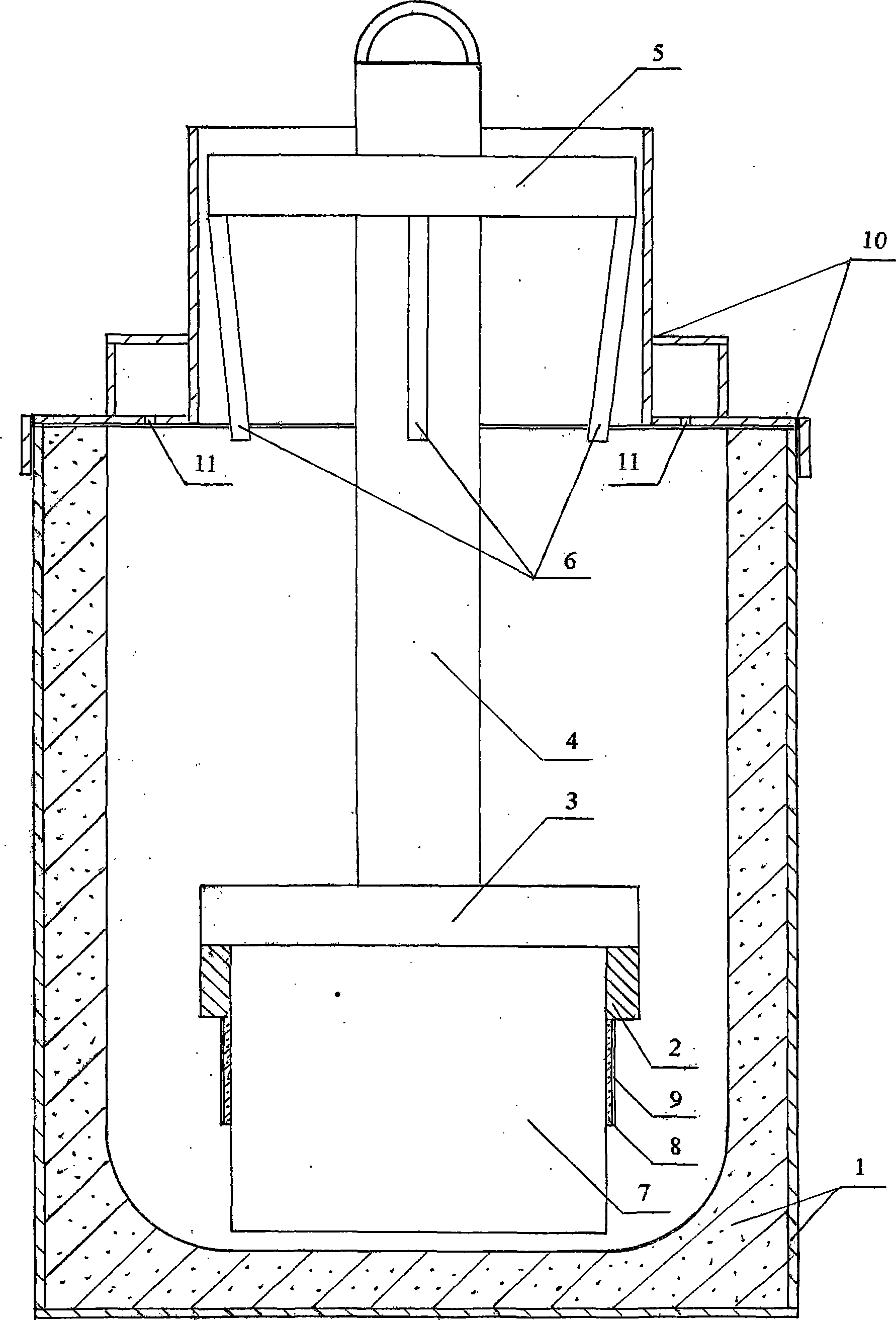 Method for producing nodulizing agent