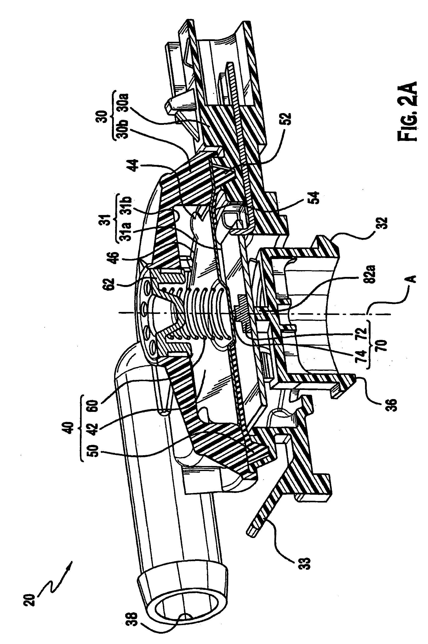 Low power consumption latch circuit including a time delay for a fuel vapor pressure management apparatus