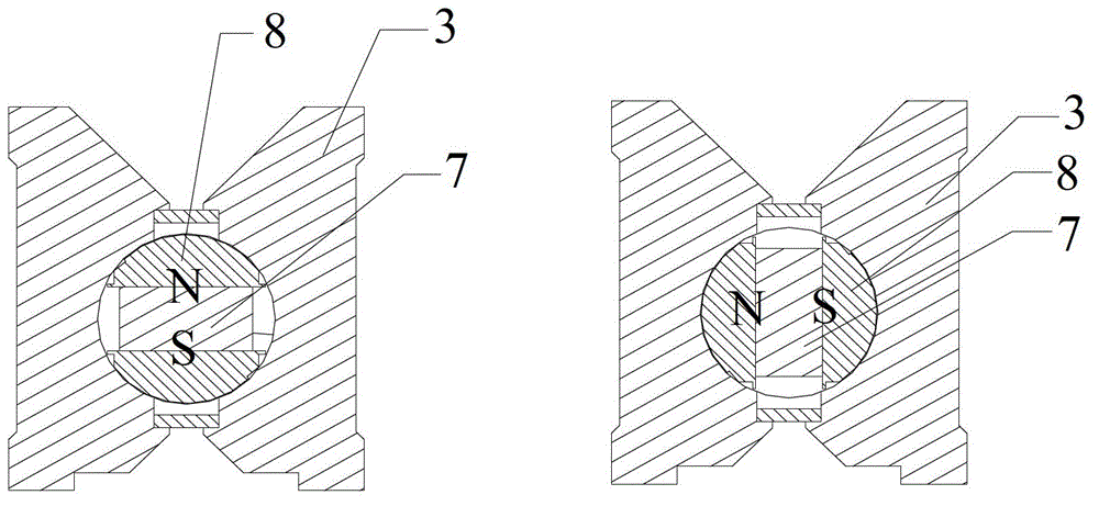 Switch-controllable and magnetic field strength-adjustable permanent magnet device