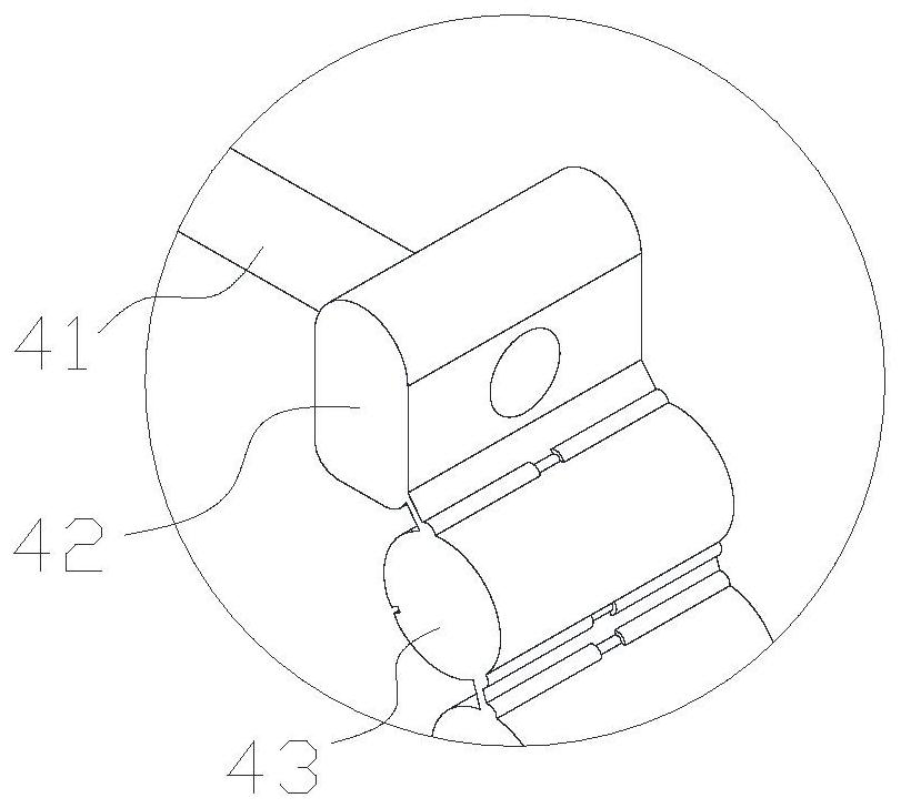 Deep-sea mining hose emergency separation and recovery device