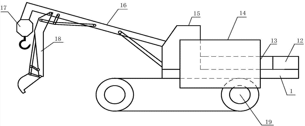 Multifunctional pipe hoisting machine