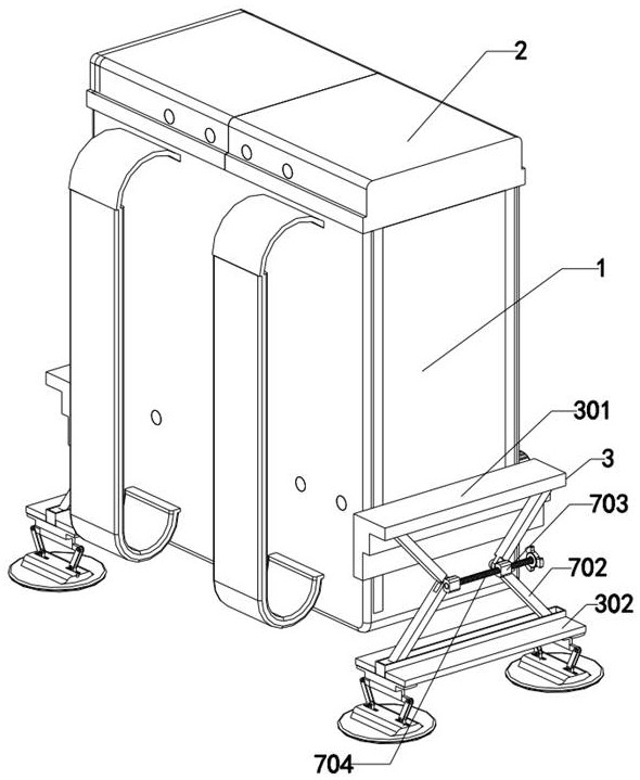 Emergency backpack satellite communication control equipment and use method thereof