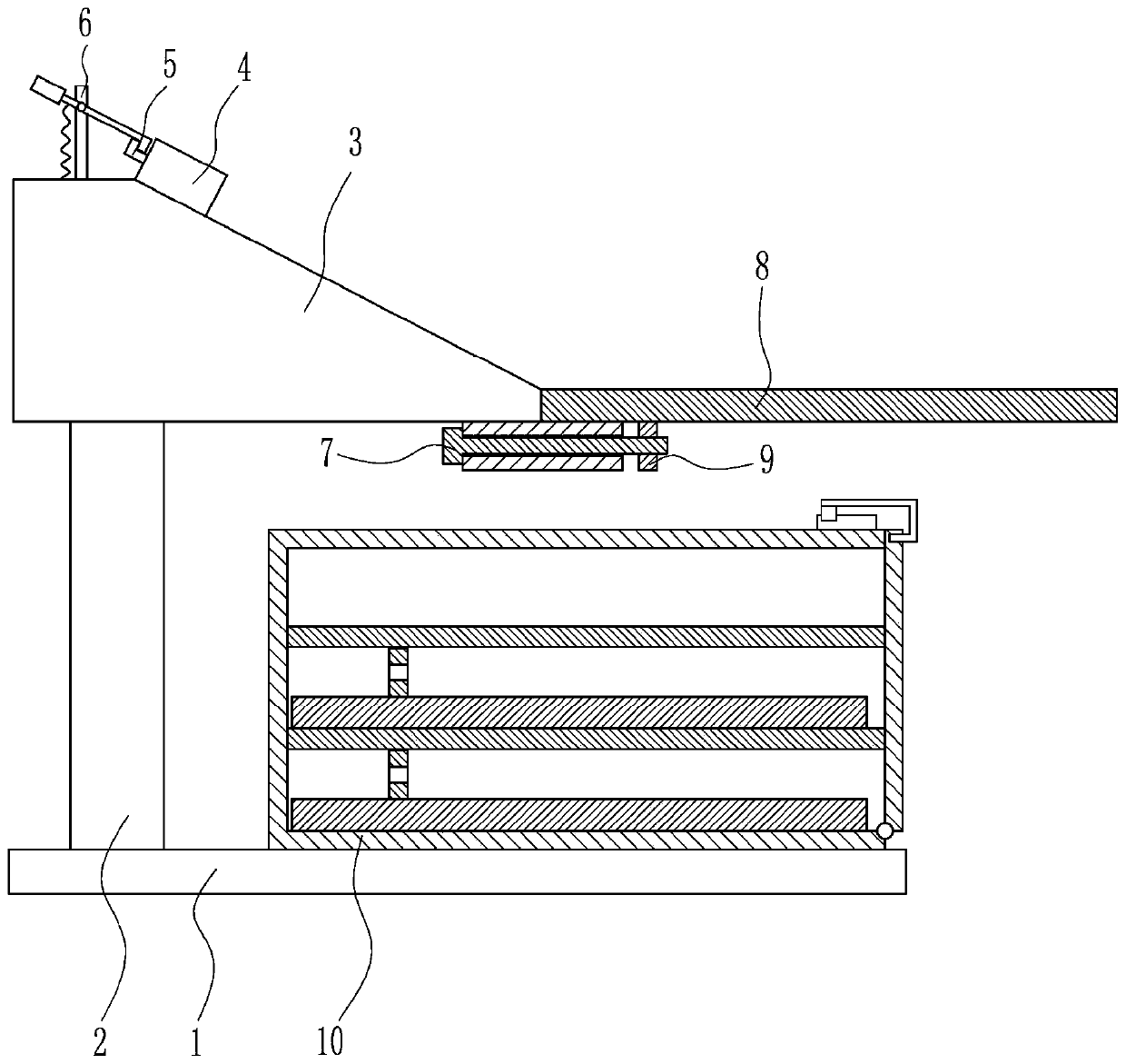 A teaching instrument for friction experiment