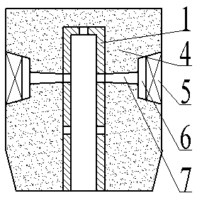 Core making method for barrel casting