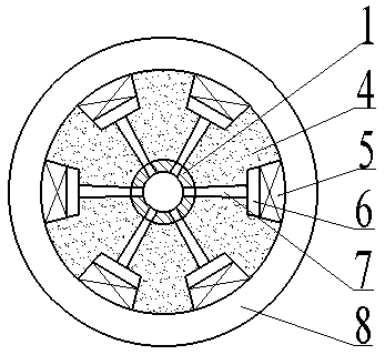 Core making method for barrel casting