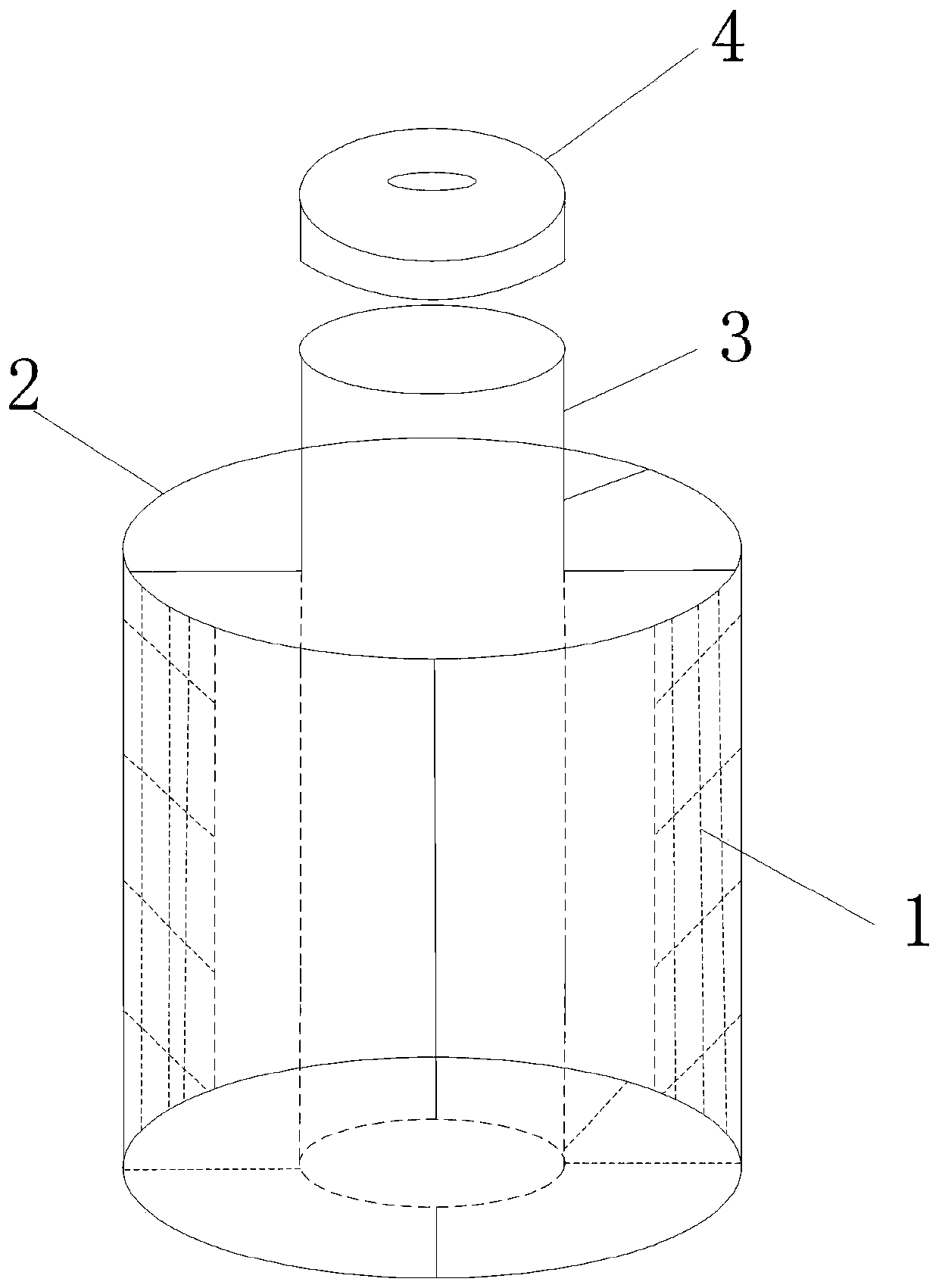 An ingrown soil core system and method for measuring root biomass in a desert steppe