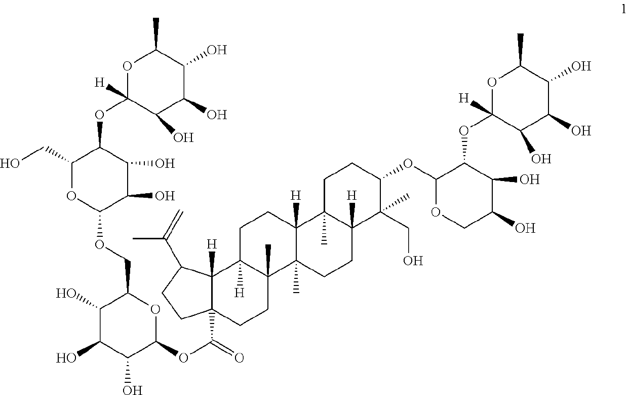 Pharmaceutical use of anemoside b4 against acute gouty arthritis