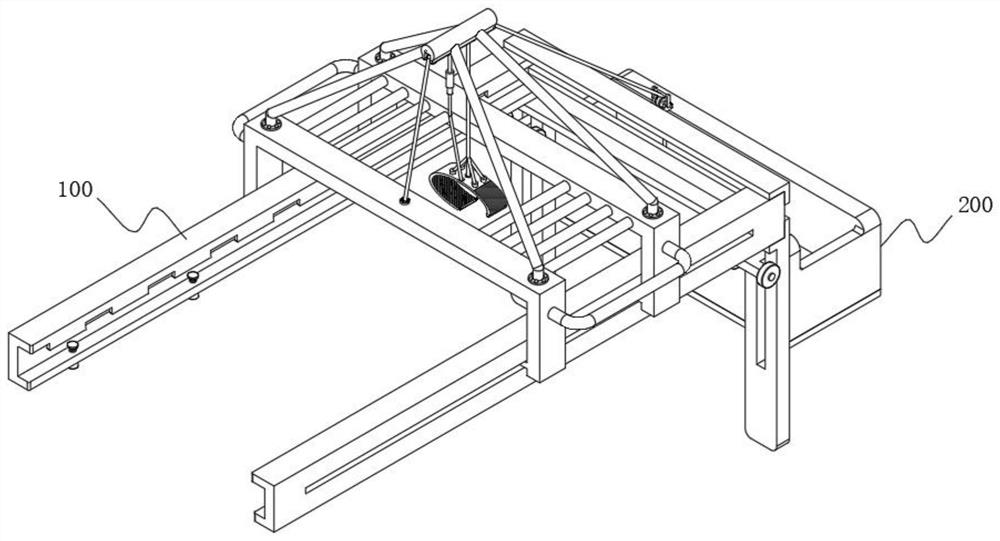 Spine rehabilitation equipment based on load-bearing type stretching