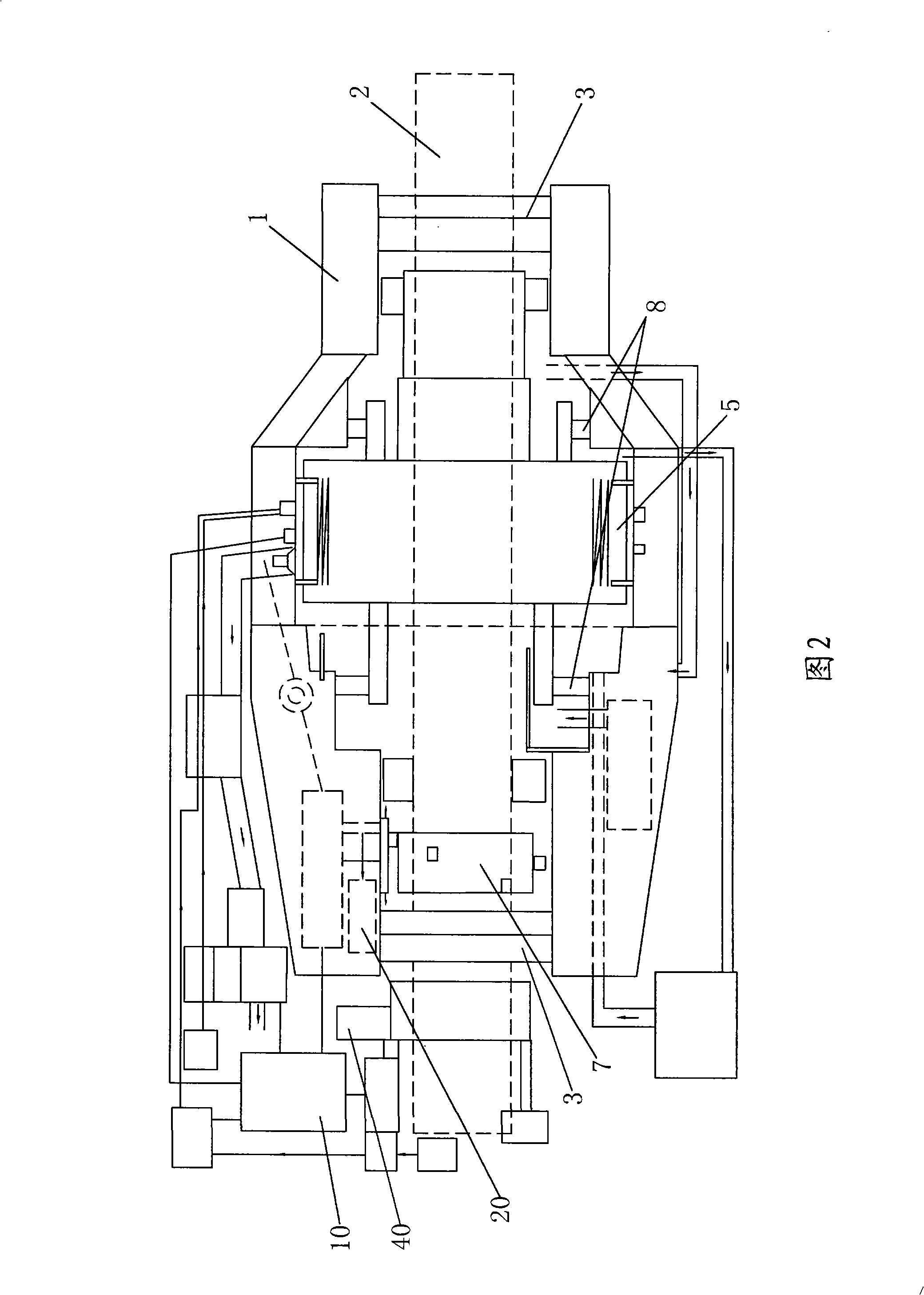 Novel rotary piston type engine