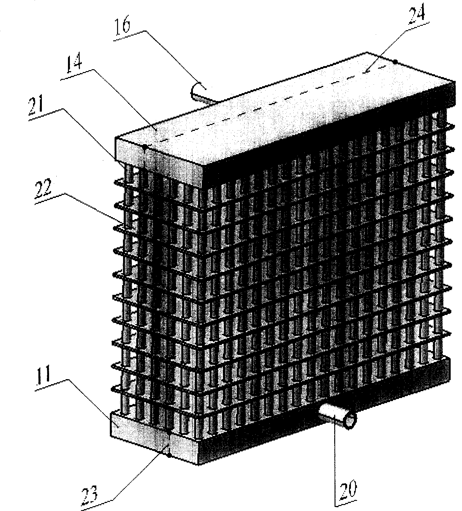 Antifreezing and fogging water-saving cooling tower