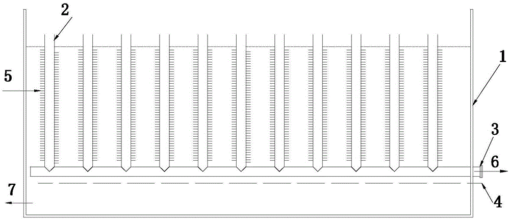 Bio-contact oxidation filter sedimentation tank