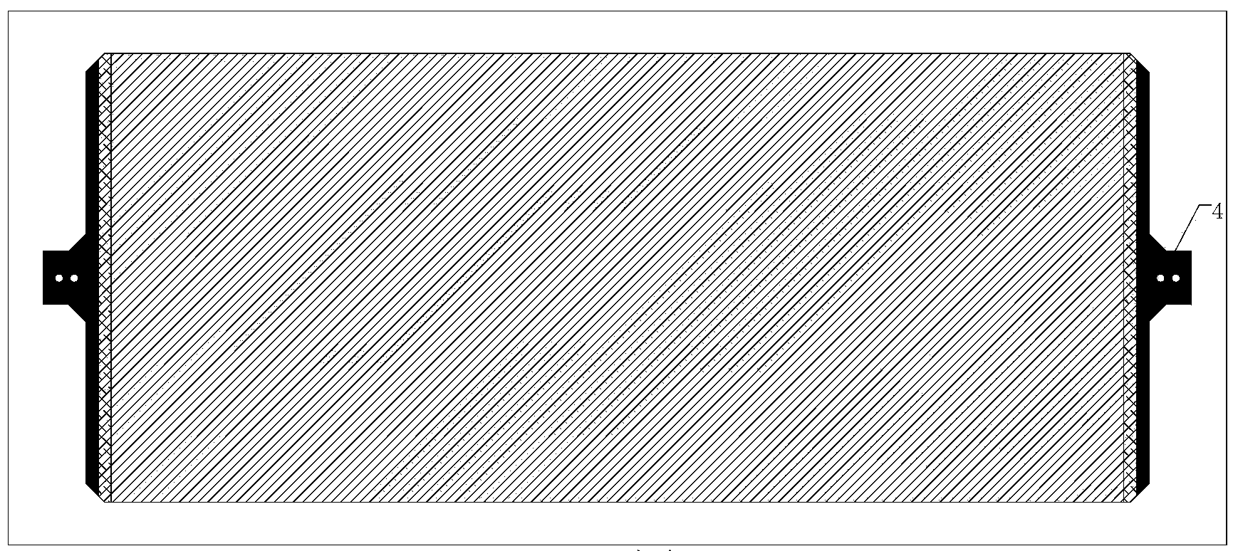 Inorganic resistor thick film and preparing method and application of inorganic resistor thick film