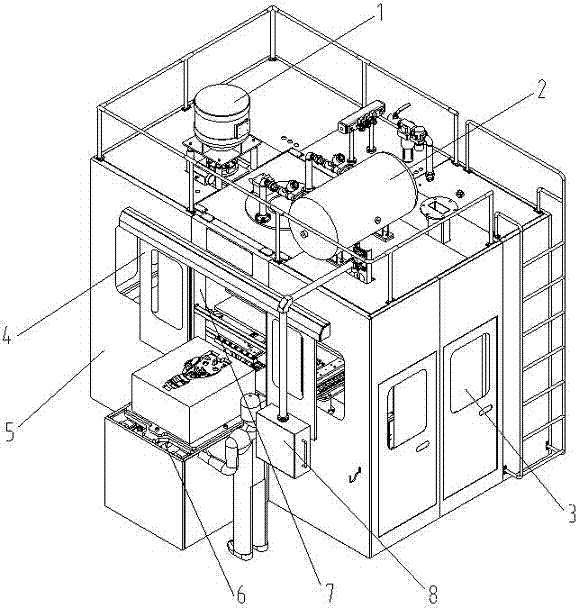 Cold-box core shooter