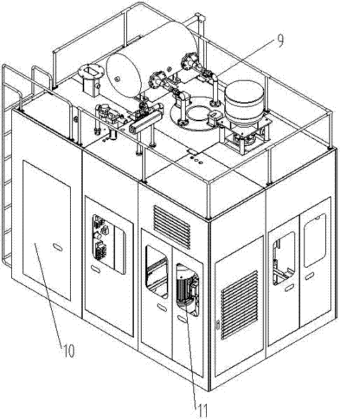 Cold-box core shooter