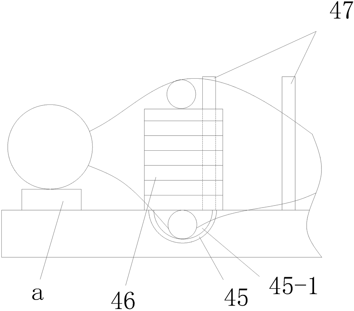 Positioning, opening and clamping device for minimally invasive total hip arthroplasty