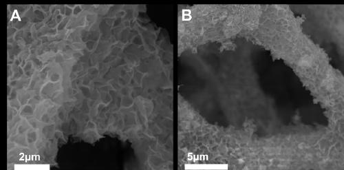 Preparation method of supercapacitor electrode material based on carbonized melamine foam-coated Bi2O3 nanosheets