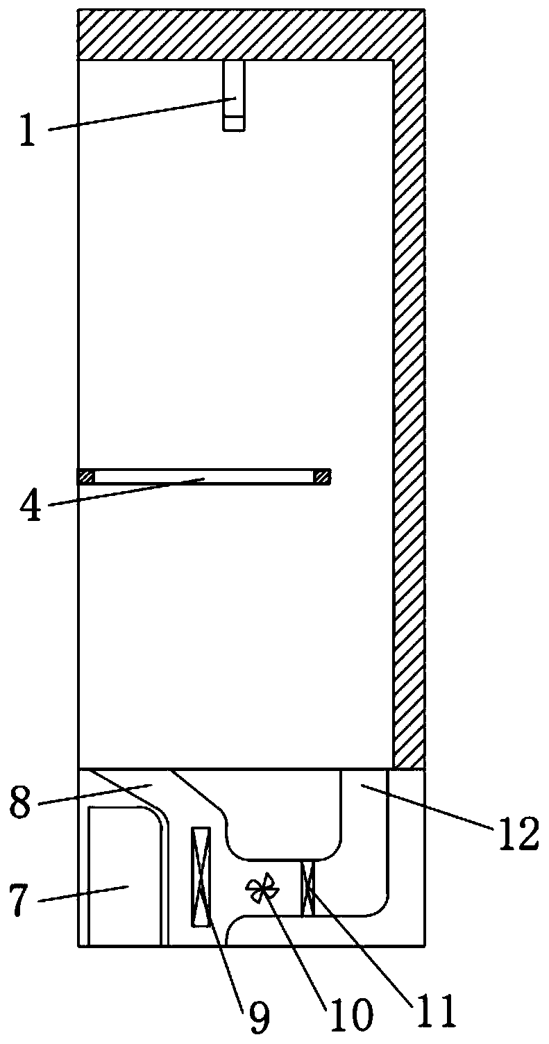 Internal circulation type clothes caring machine capable of recovering moisture in steam