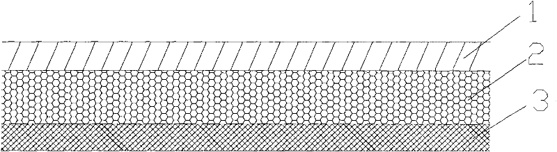 Medical composite non-woven fabric