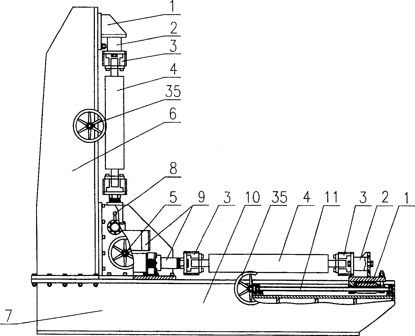 Bi-directional electromechanical actuation type test-bed for damper