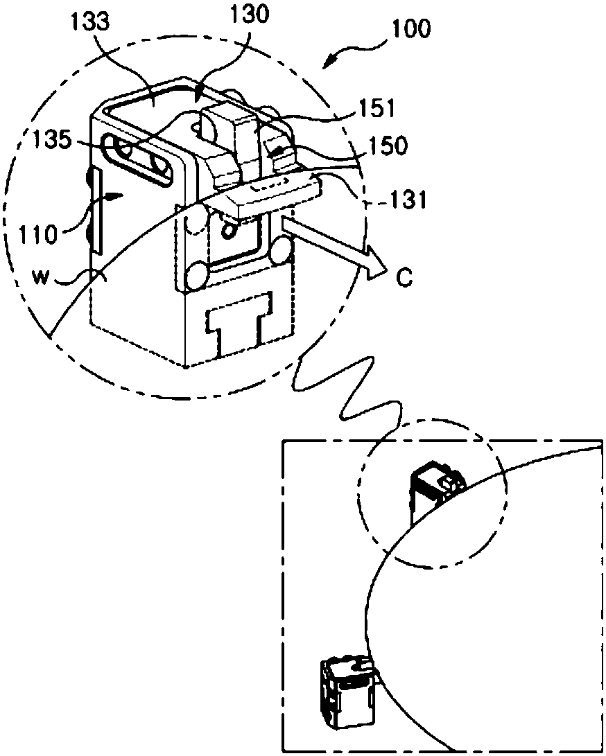 Wafer centering device for measurement apparatus