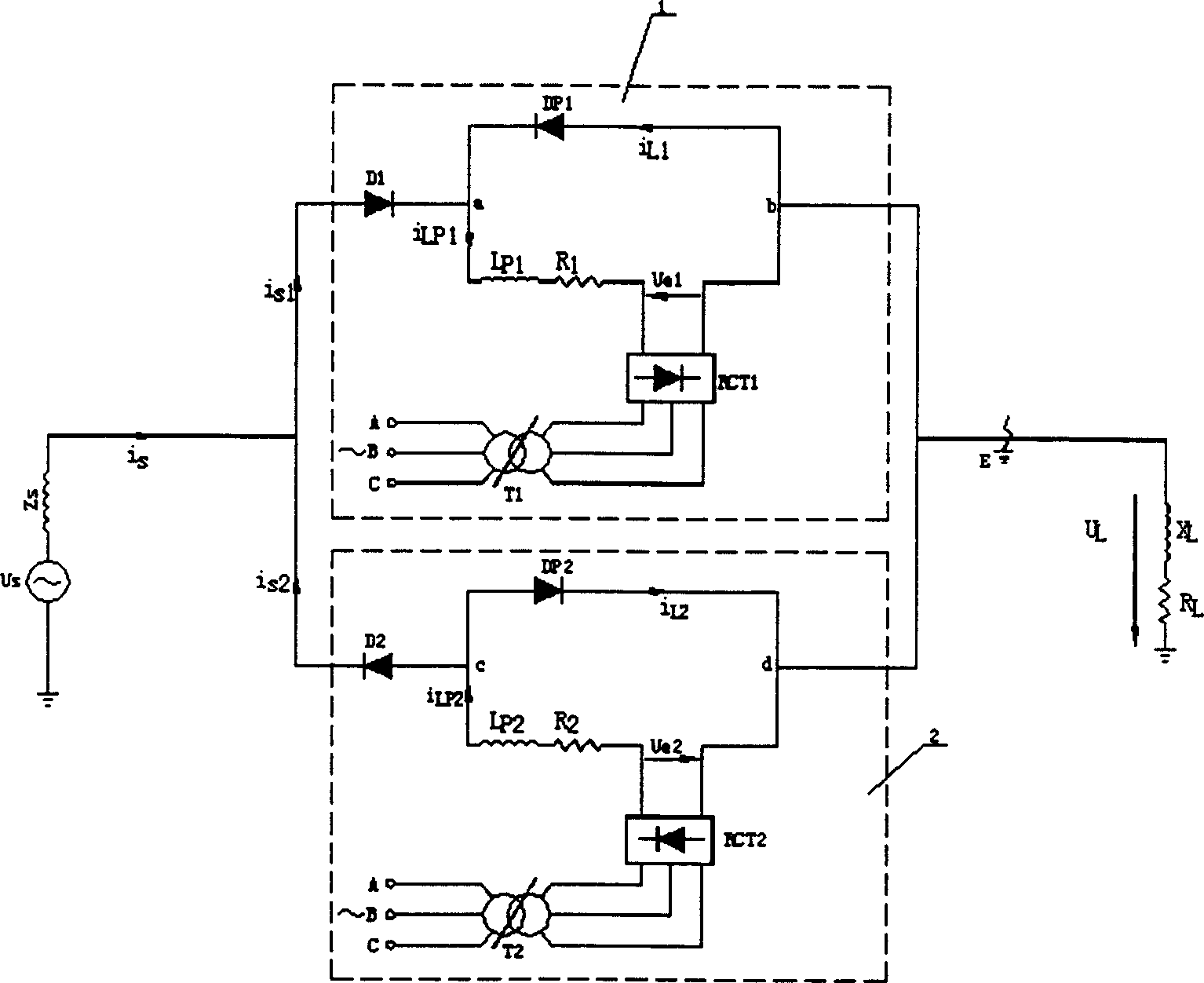 Failure current limiter