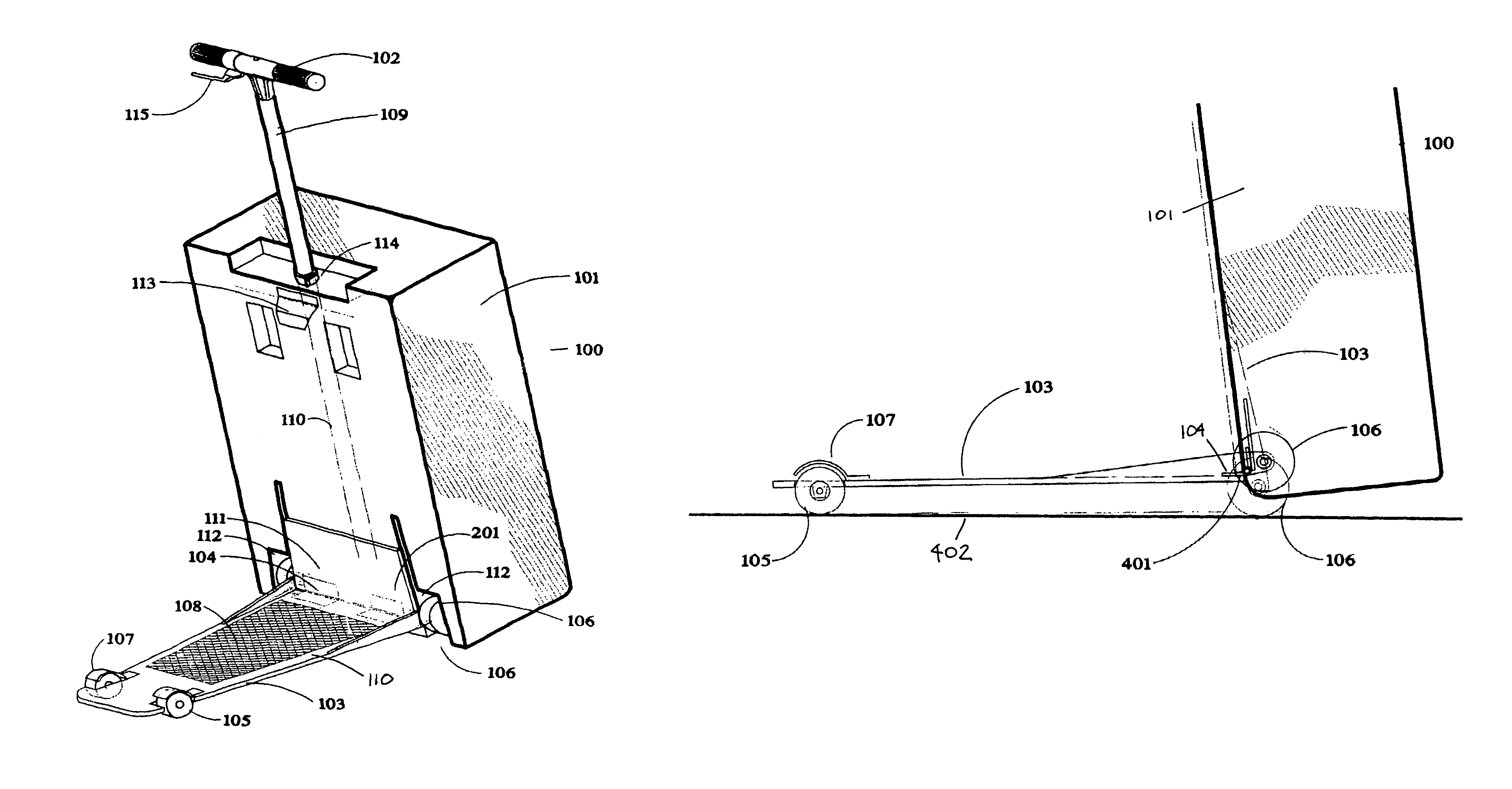 Rideable luggage