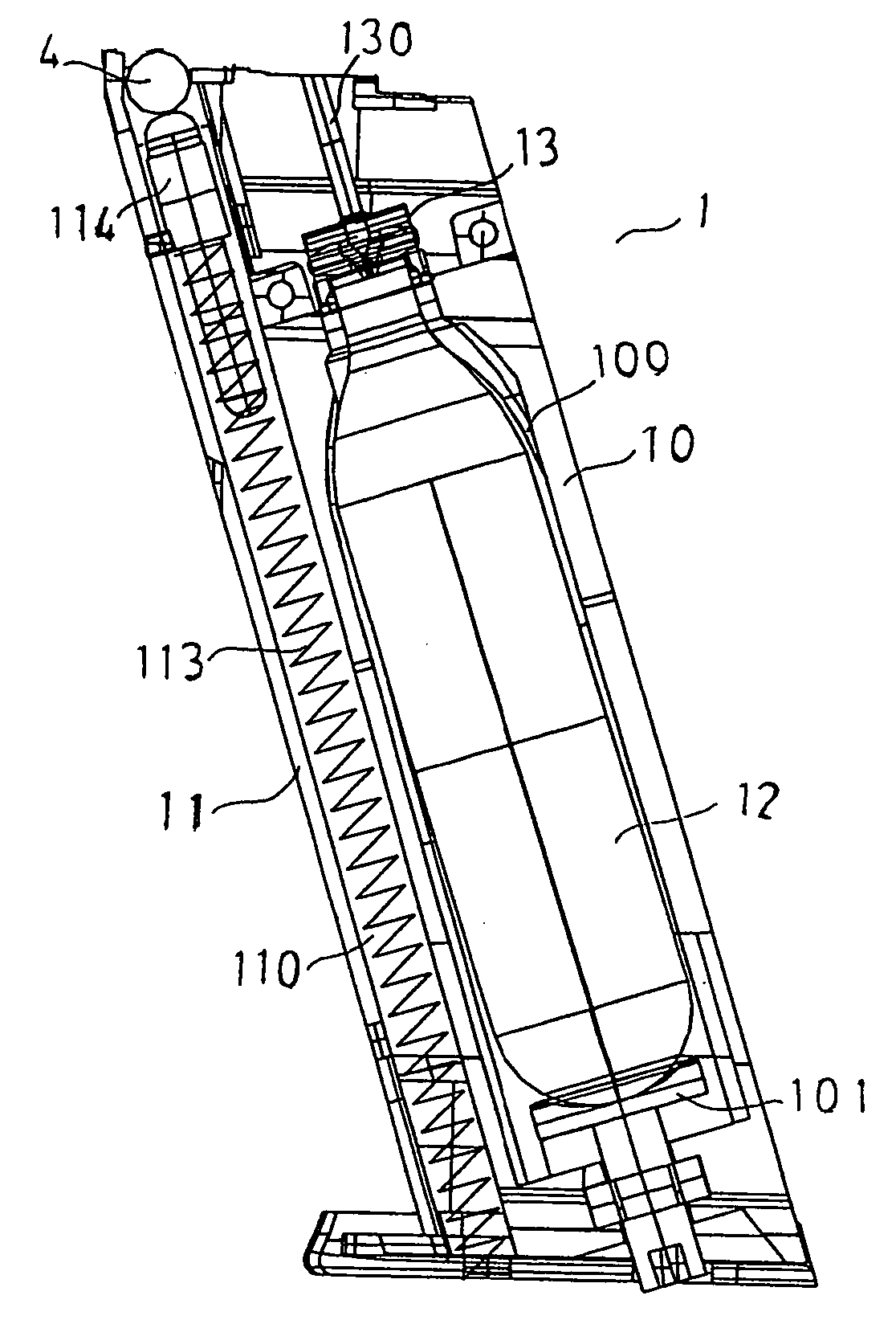 Cartridge magazine assembly for air guns and paintball guns