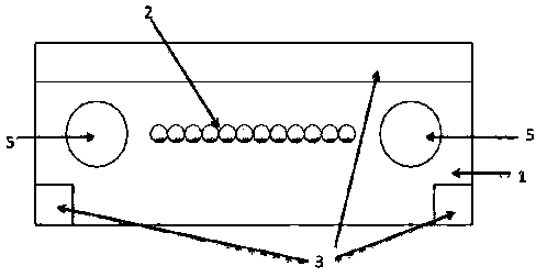 Optical device allowing multi-channel light beam splitting to be achieved