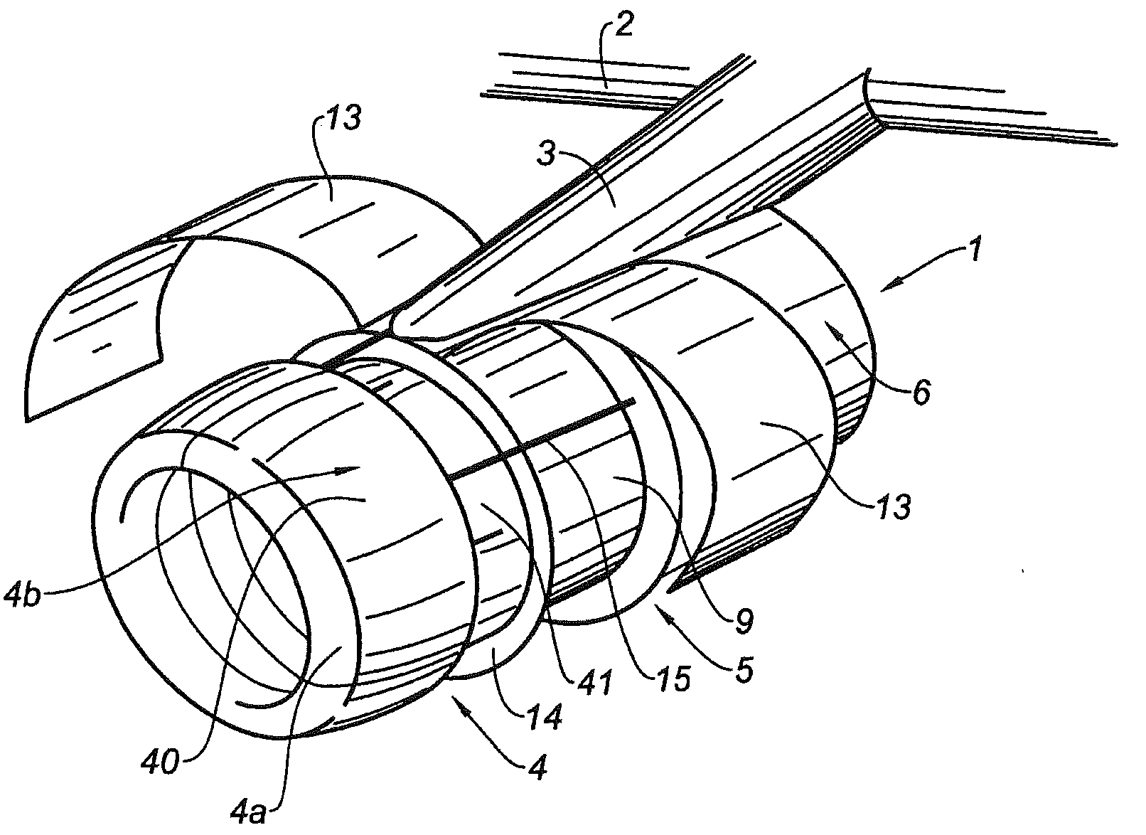 Aircraft nacelle guidance system installation