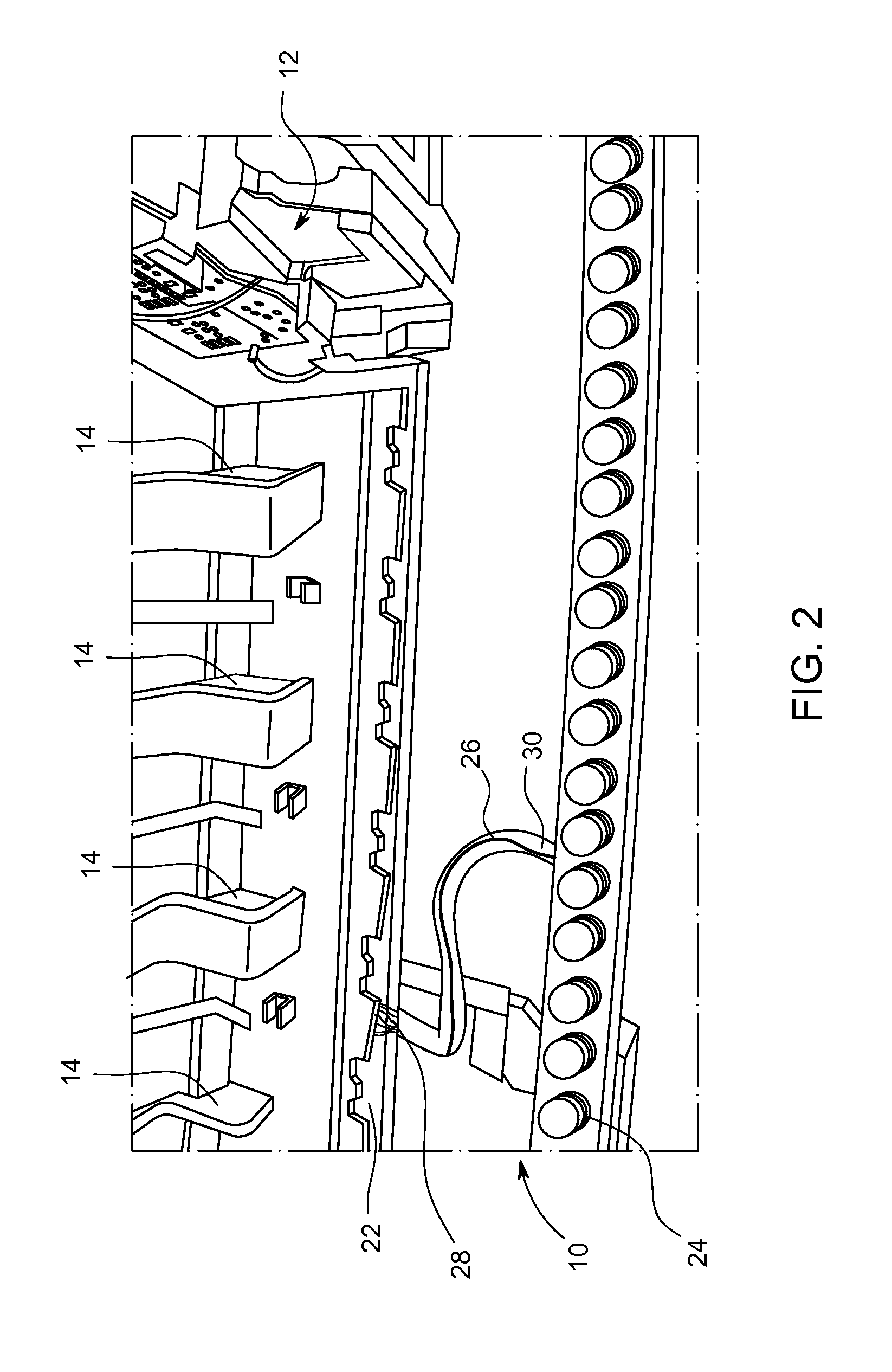 Load center with plug-in neutral