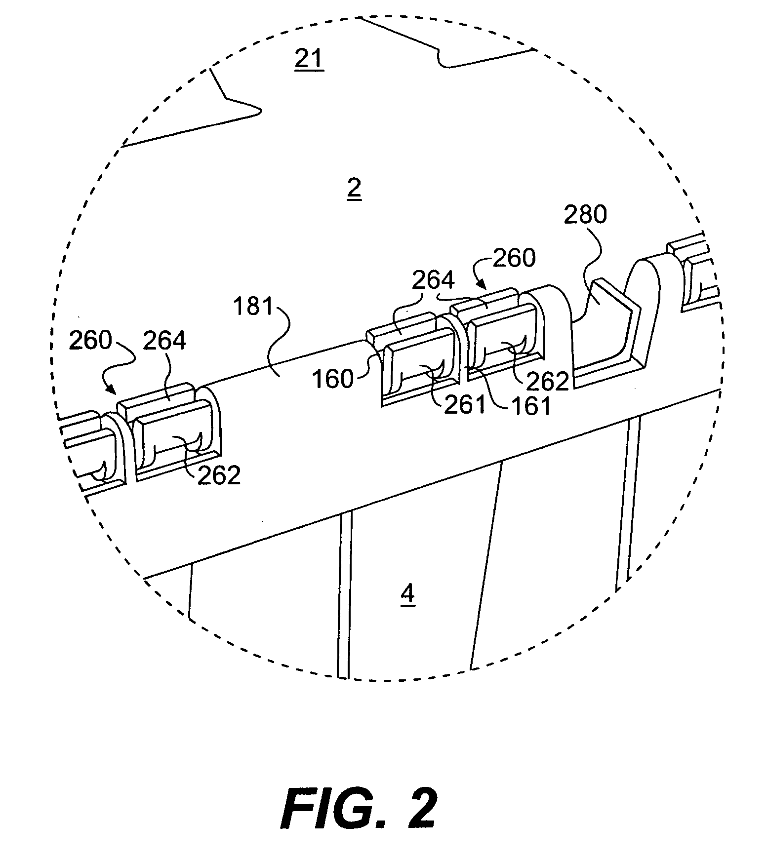 Container with hinged lids and method of molding the container and assembling the hinged lids on the container in the molding process