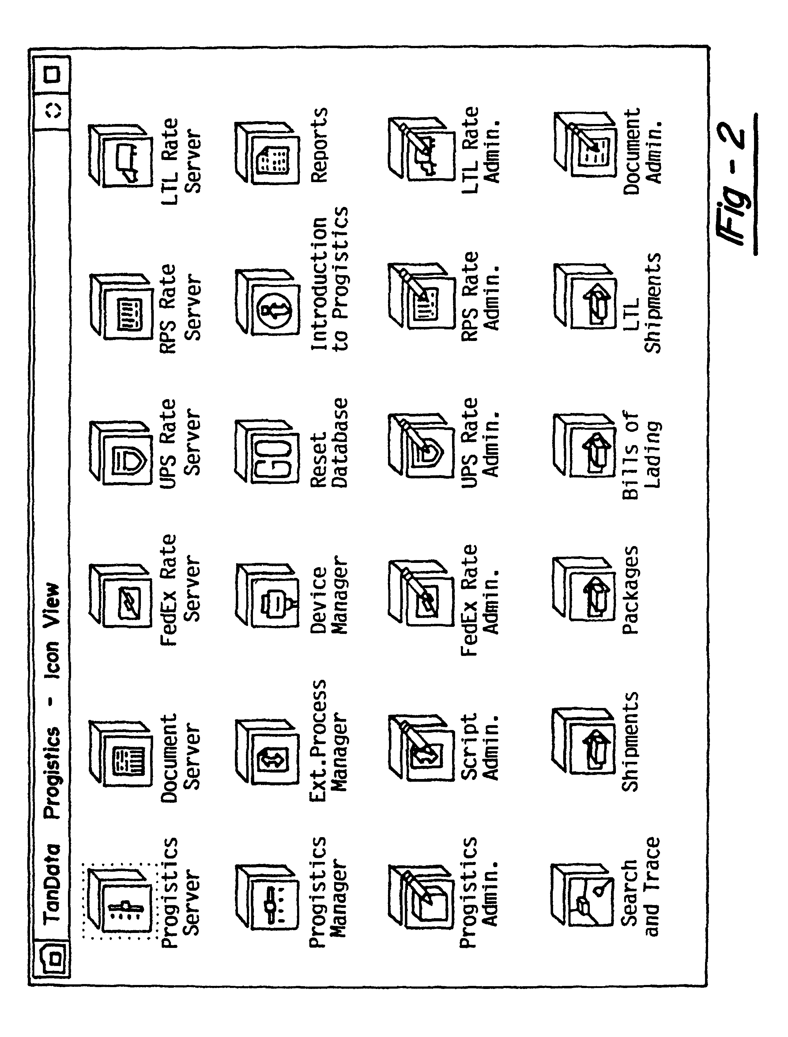 Logistics system for automating transportation of goods