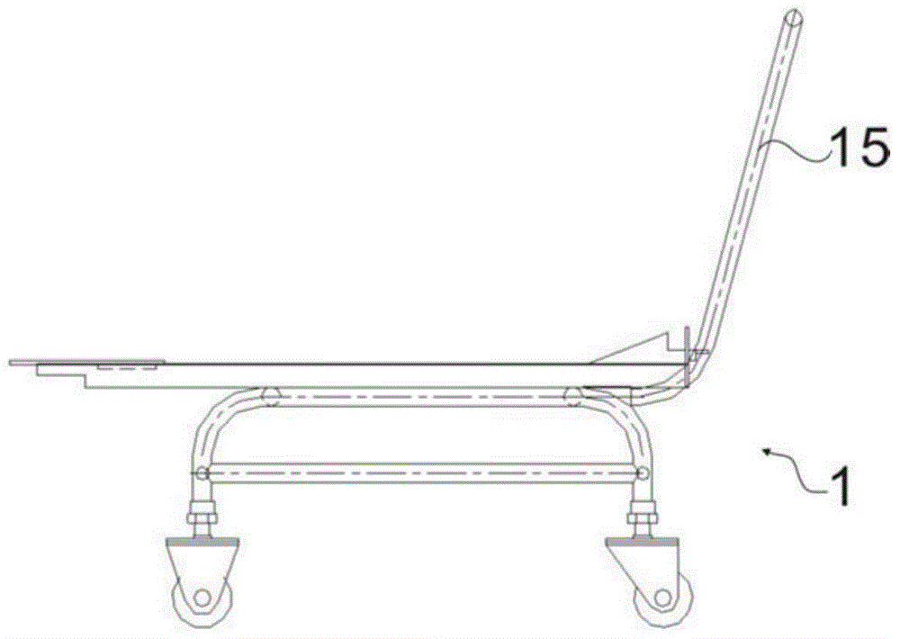 Laser locking device of carrier