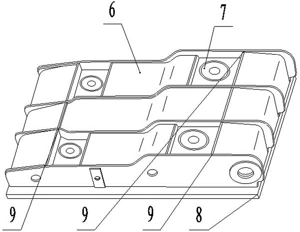 Offline detecting type automatic welding method used for large-scale complex box type structural member