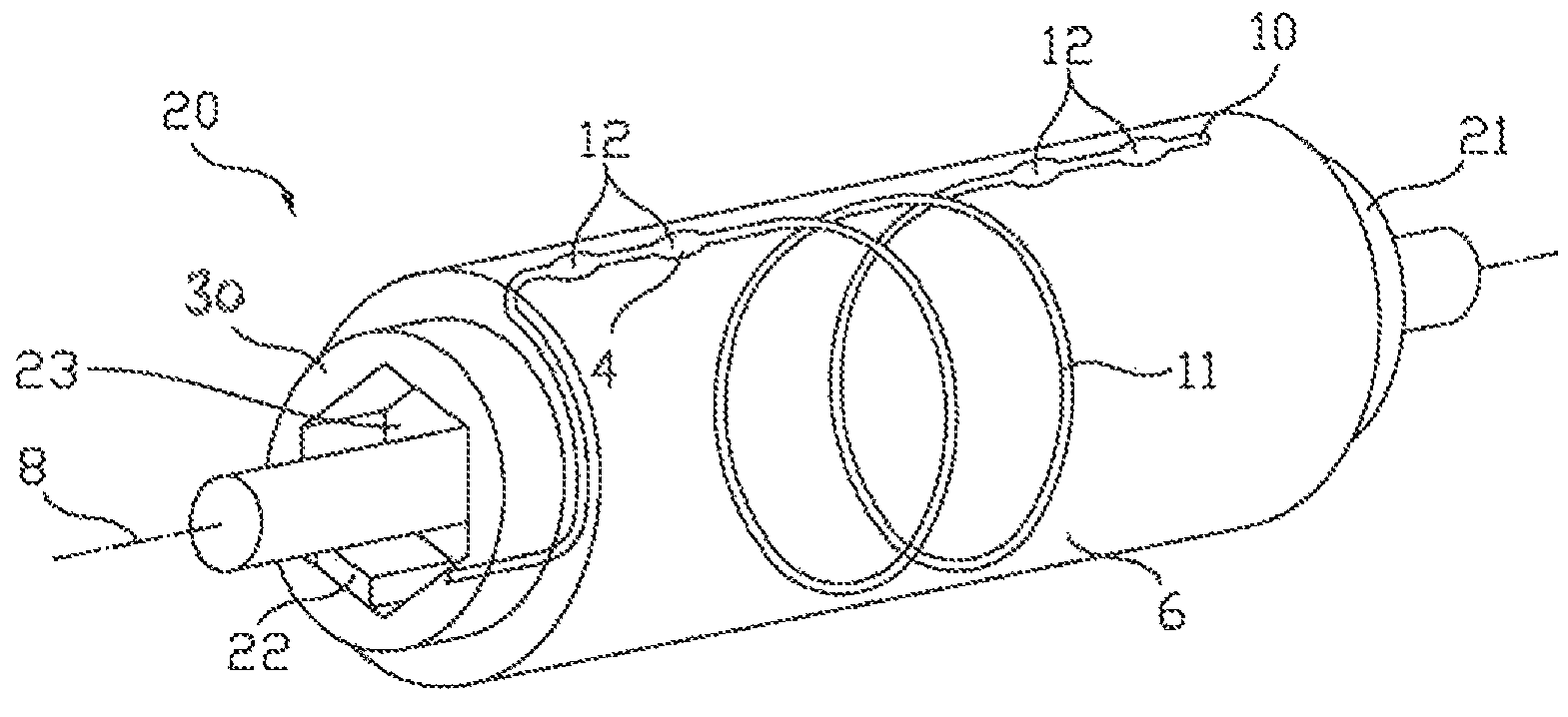 Industrial roll with optical roll cover sensor system