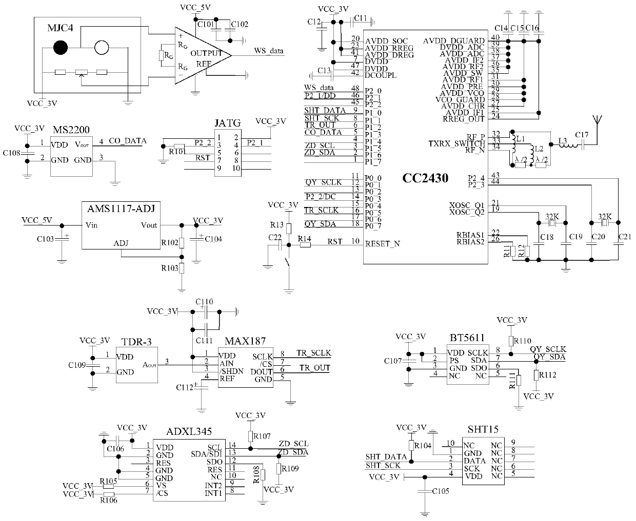 System and method for monitoring subway tunnel construction management based on Internet of Things