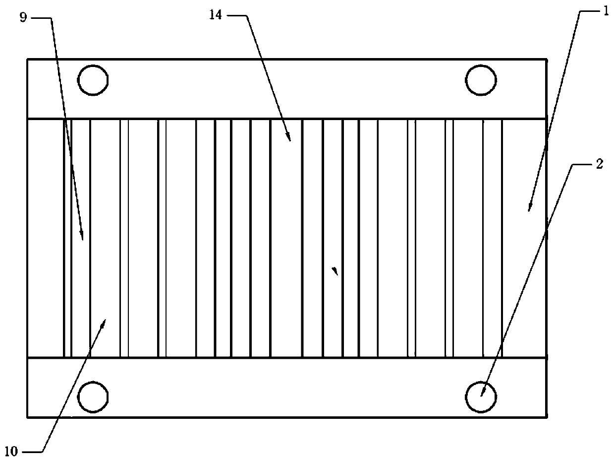 Scaffolding net plate grinding and leveling machine