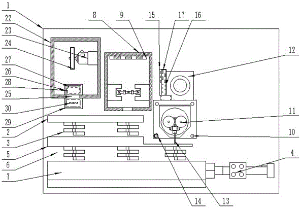 Linear multi-pulley transmission wire trimmer