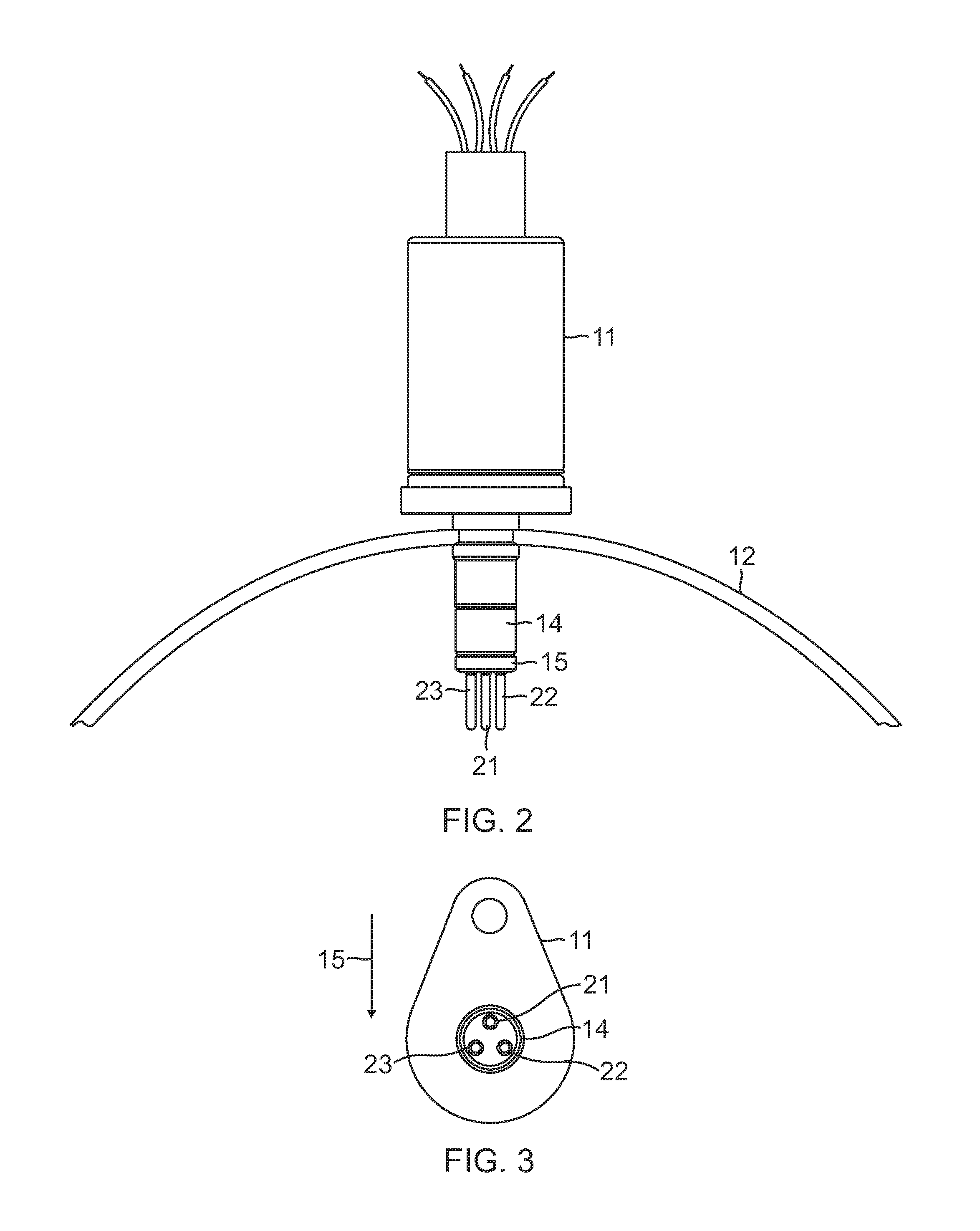 Dual sensor head configuration in a fluid flow or liquid level switch