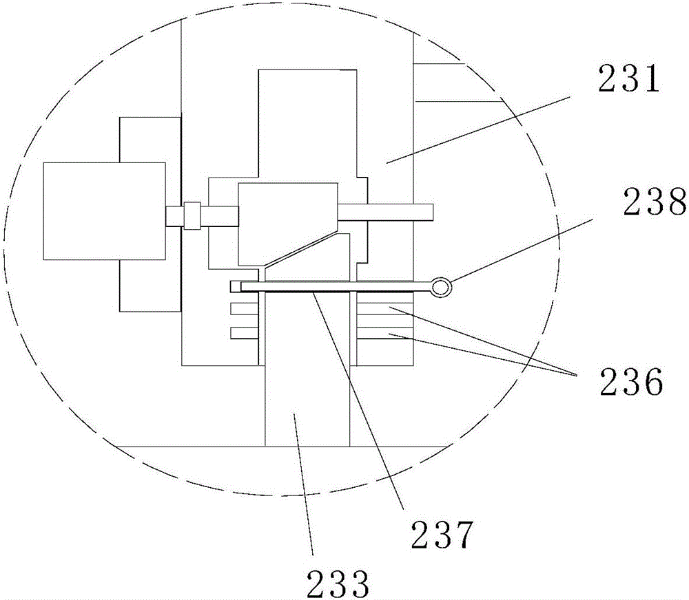 Adjustable lifting textile machine