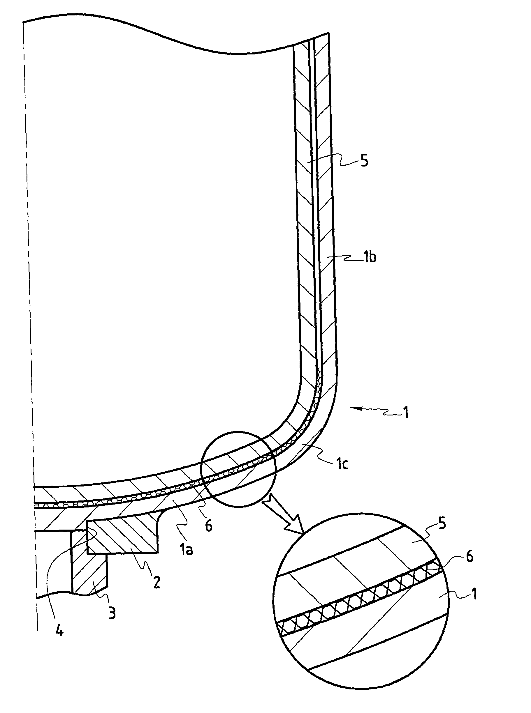 Protection for a carbon material, in particular C/C composite, bowl that is to receive a crucible, such as a silica crucible for drawing silicon