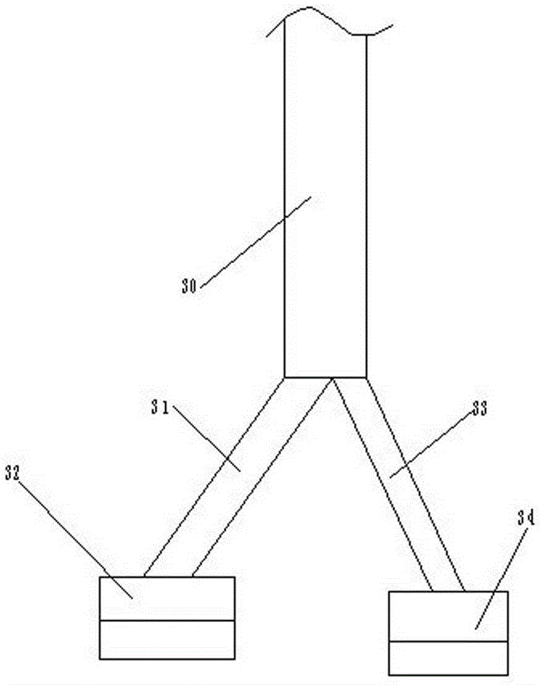 Underwater electromagnetic separating assembly and underwater electromagnetic separating apparatus therefor