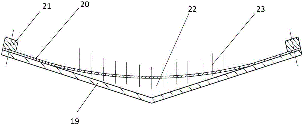 Heat pipe type impinging stream grain dryer