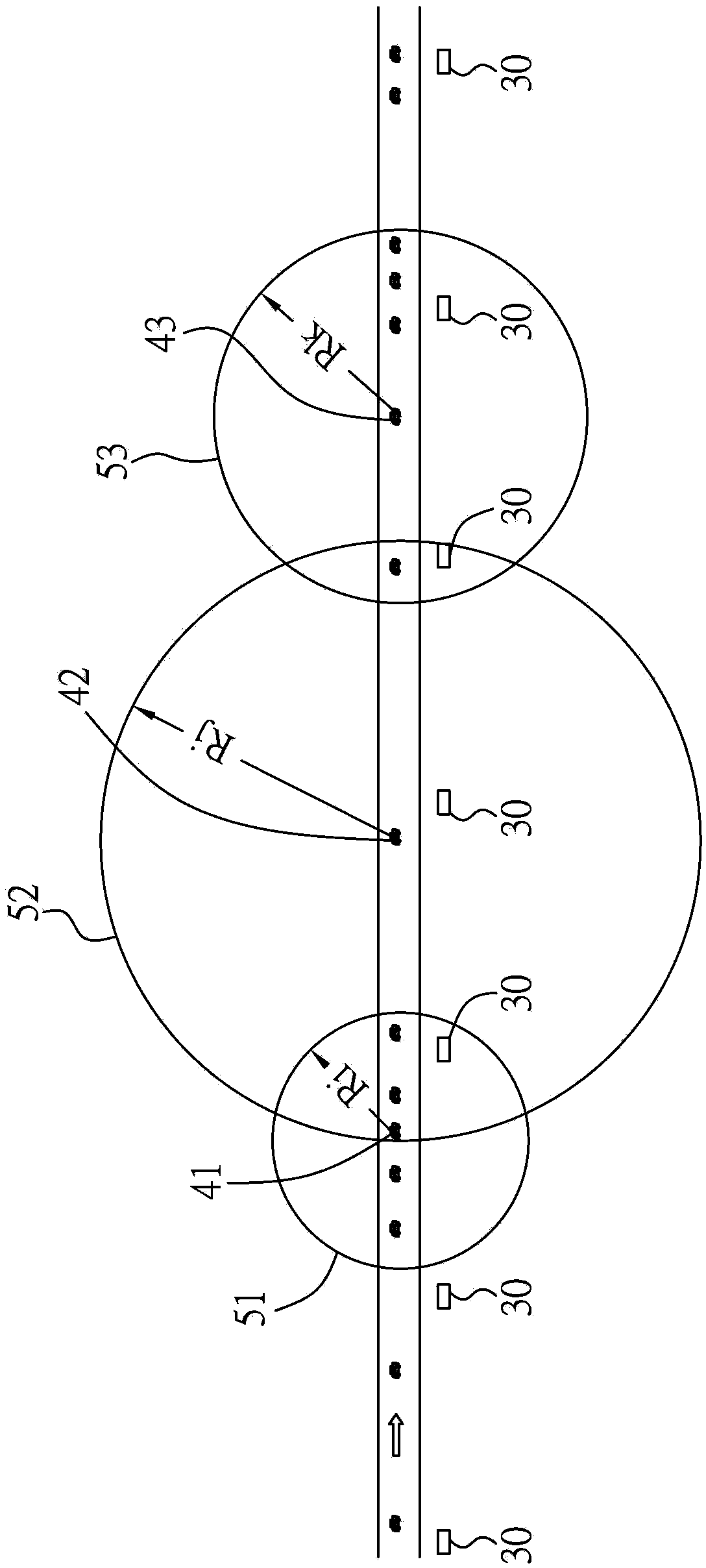 Distributed distribution method and system of car networking emergent message transmission information