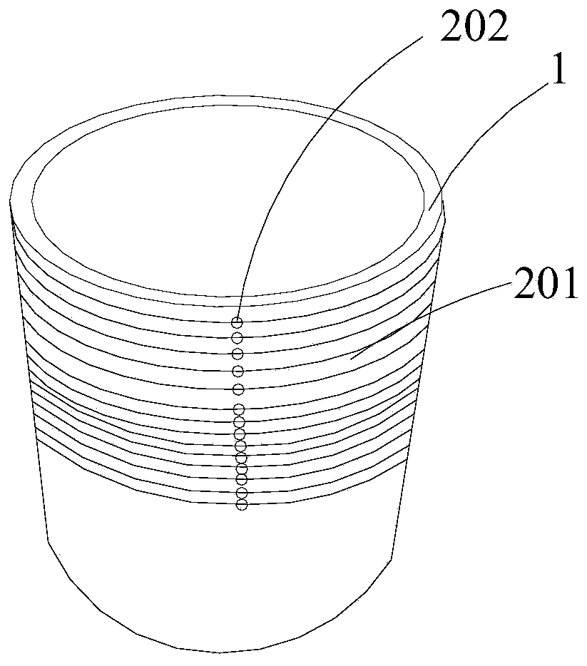 Manufacturing method of spiral separation column and equipment for realizing method